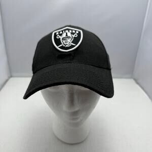 Las Vegas Raiders NFL Football Hat Black Curved Brim Baseball Cap